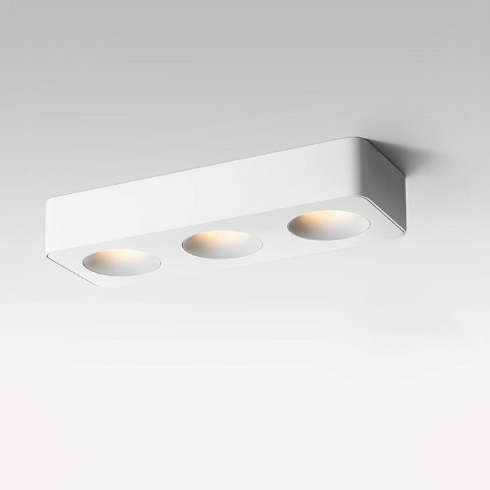 Minimalist Square LED Ceiling Spot Light, 3 Color Modes, High CRI90+ for Living Room/Bedroom/Kitchen