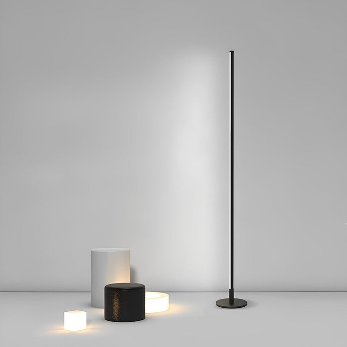 LED Floor Lamp, Ultra-thin Minimalist, Tricolor Dimming, Modern Living Room/Bedroom/Apartment