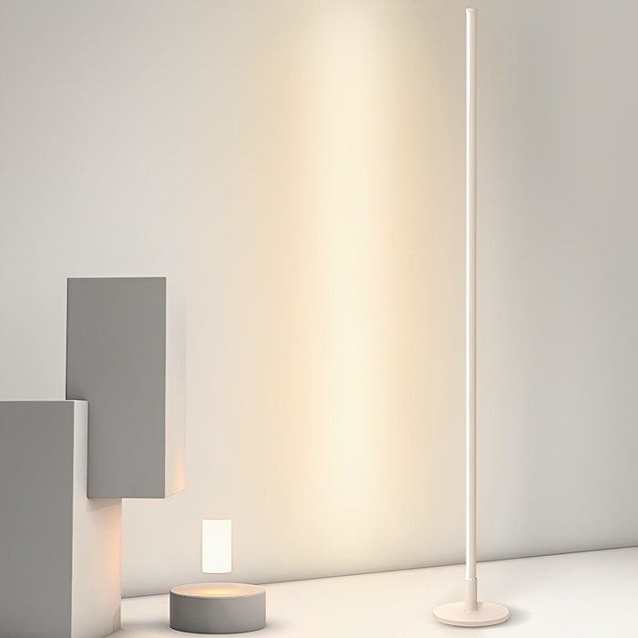 LED Floor Lamp, Ultra-thin Minimalist, Tricolor Dimming, Modern Living Room/Bedroom/Apartment
