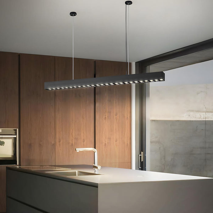 Linear LED Pendant, Modern Minimalist, Up/Down Light, Office/Kitchen/Dining Room