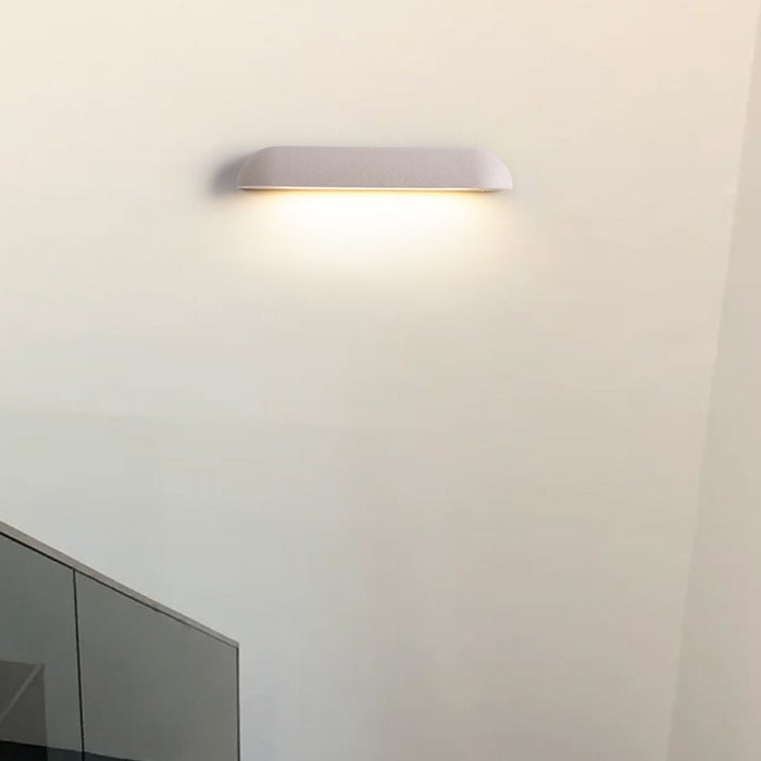 Outdoor LED Wall Sconce, Cement Waterproof, Modern Minimalist, Porch/Patio/Yard Lighting