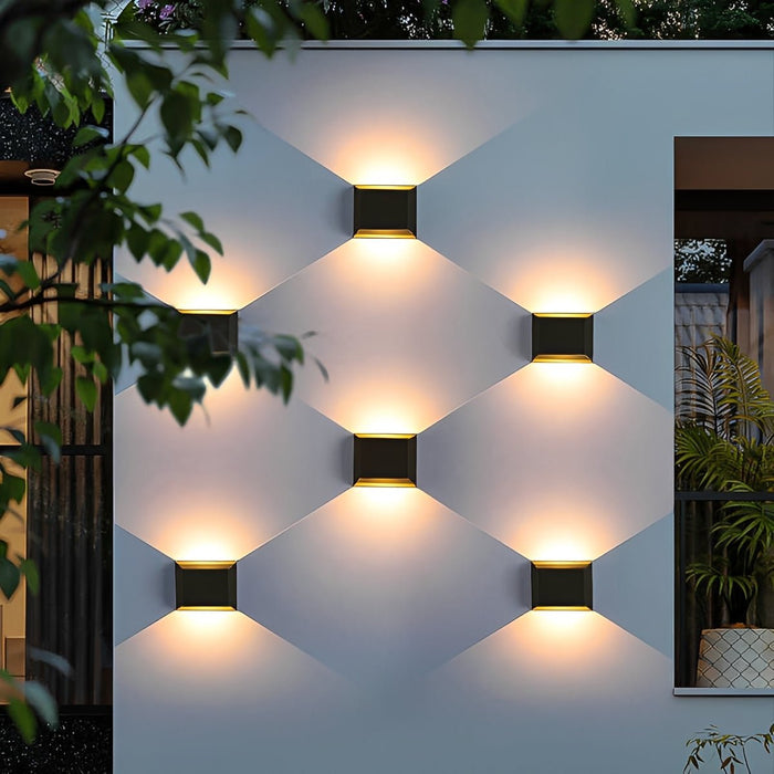 Waterproof LED Outdoor Wall Sconce, Modern Minimalist Design, Garden/Patio/Courtyard Lighting