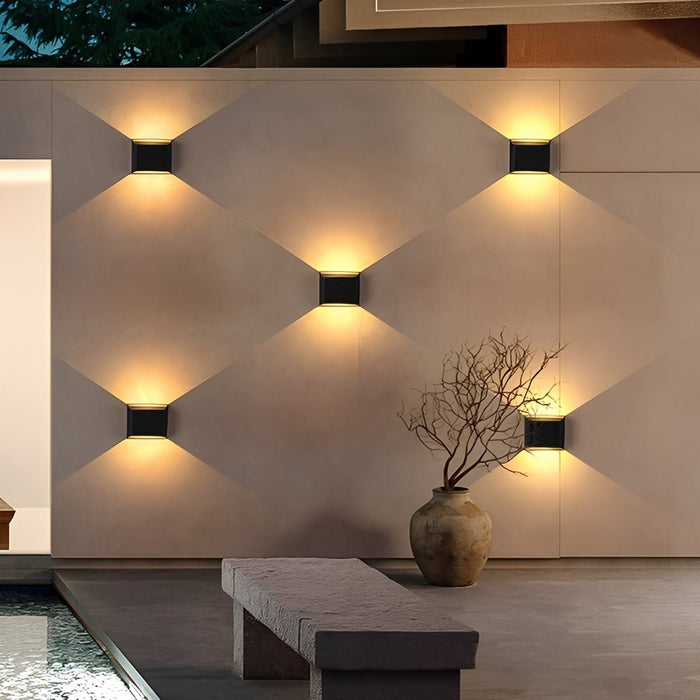 Waterproof LED Outdoor Wall Sconce, Modern Minimalist Design, Garden/Patio/Courtyard Lighting