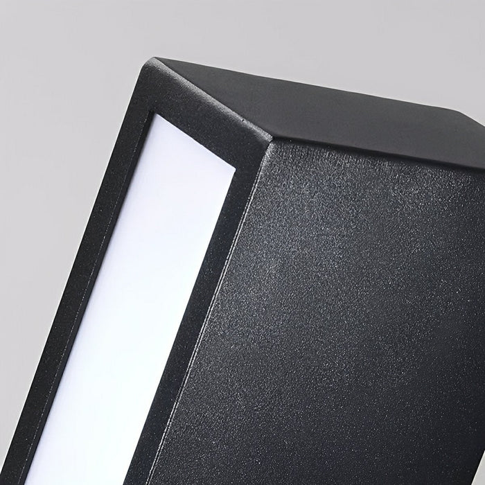 Weatherproof LED Pathway Light, Modern Minimalist Rectangular, Architectural Accent, Lawn/Garden/Patio