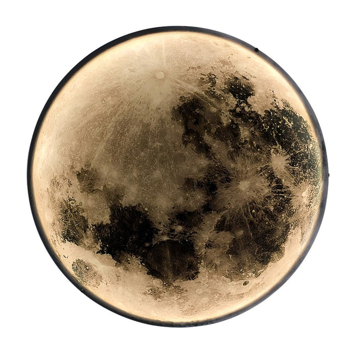 Modern Moon LED Wall Sconce - Creative Art Decor / Indoor Ambient Lighting Fixture