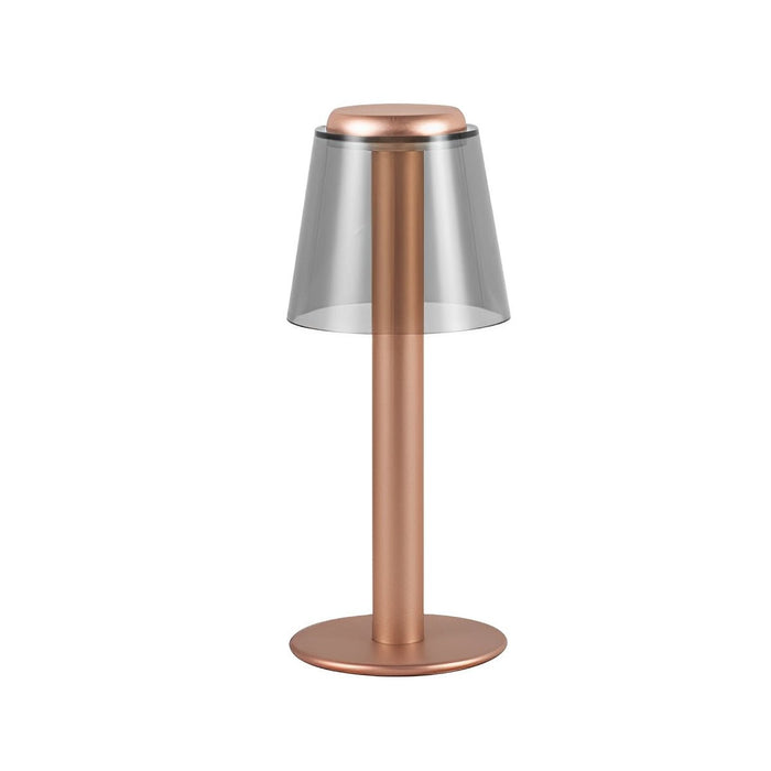 Modern Mushroom LED Dimming Touch Table Lamp - Cordless, Rechargeable Accent Light for Bedroom / Living Room