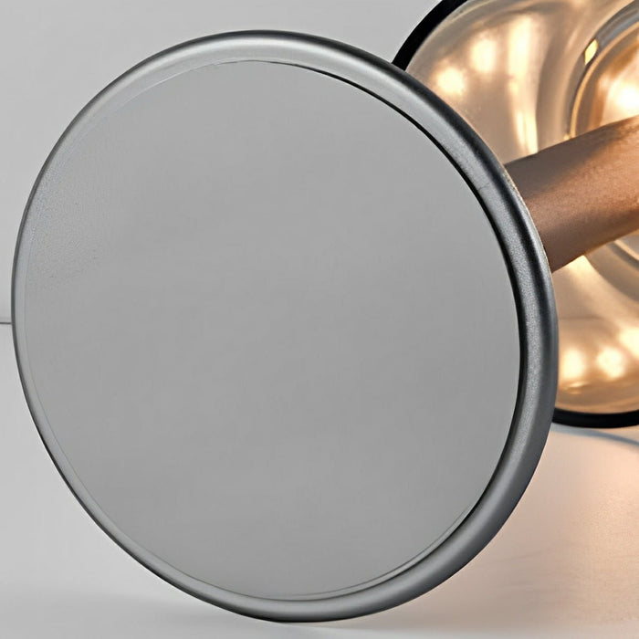 Modern Mushroom LED Dimming Touch Table Lamp - Cordless, Rechargeable Accent Light for Bedroom / Living Room