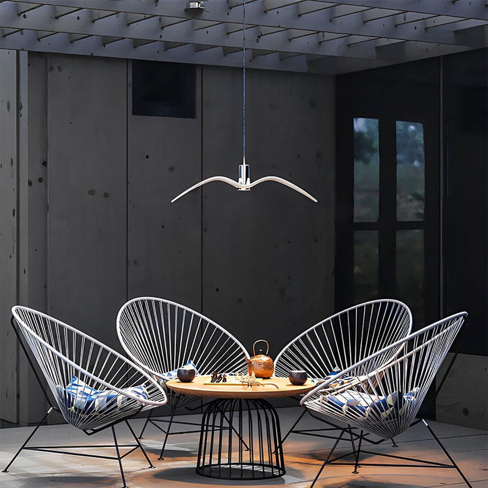 Seagull Bird LED Ceiling Pendant Light - Modern Outdoor Waterproof Design / Decorative Fixture