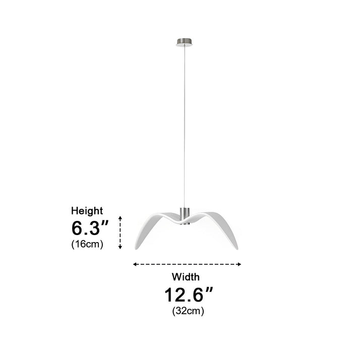 Seagull Bird LED Ceiling Pendant Light - Modern Outdoor Waterproof Design / Decorative Fixture