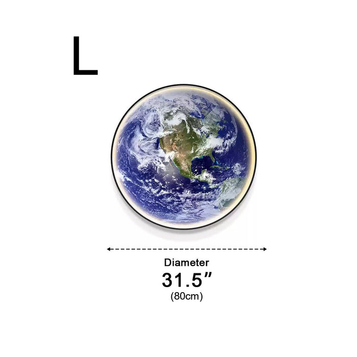 Planet Earth LED Wall Sconce - Modern Art Decor Lighting for Home / Creative Wall Art Fixture