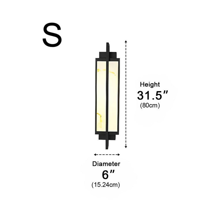 Modern Rectangular LED Wall Light Wall Sconce Lighting Exterior Outdoor Lamp