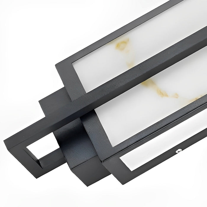 Modern Rectangular LED Wall Light Wall Sconce Lighting Exterior Outdoor Lamp