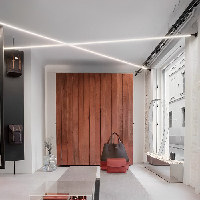 Rotatable LED Strip Light - Linear Wall Light / Ceiling Fixture, Modern Minimalist Design for Home