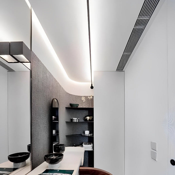 Rotatable LED Strip Light - Linear Wall Light / Ceiling Fixture, Modern Minimalist Design for Home
