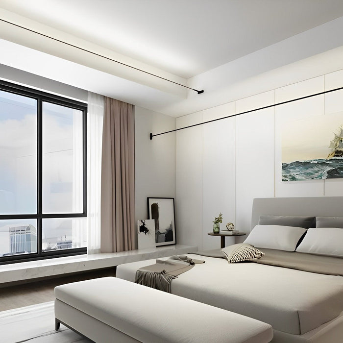 Rotatable LED Strip Light - Linear Wall Light / Ceiling Fixture, Modern Minimalist Design for Home
