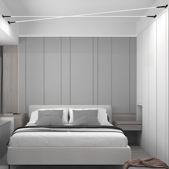 Rotatable LED Strip Light - Linear Wall Light / Ceiling Fixture, Modern Minimalist Design for Home