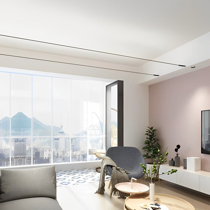 Rotatable LED Strip Light - Linear Wall Light / Ceiling Fixture, Modern Minimalist Design for Home