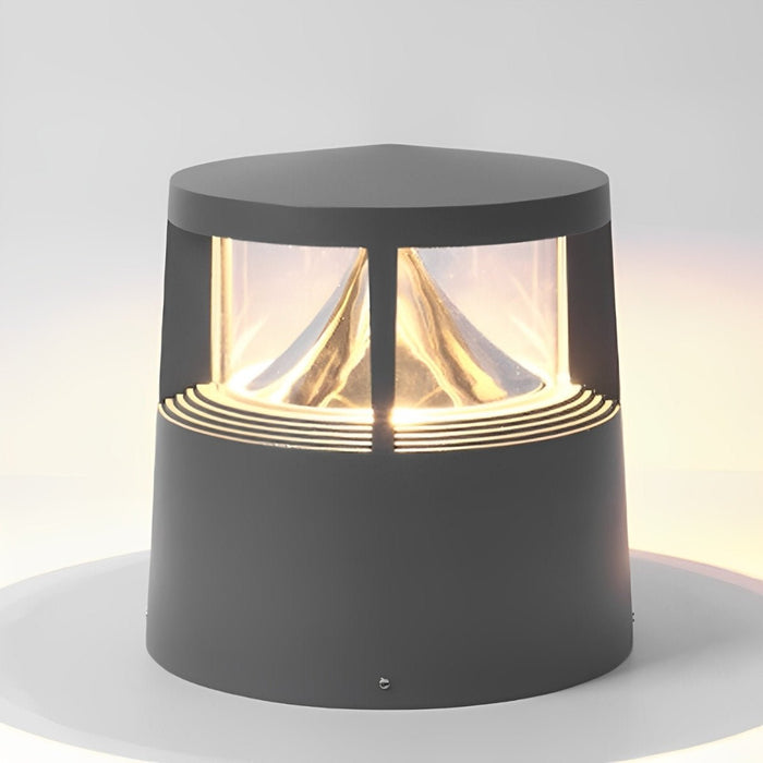 Outdoor LED Fence Post Light - Waterproof Landscape Pillar Lamp for Garden