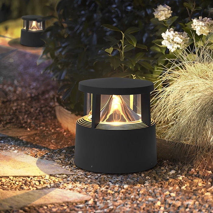 Outdoor LED Fence Post Light - Waterproof Landscape Pillar Lamp for Garden