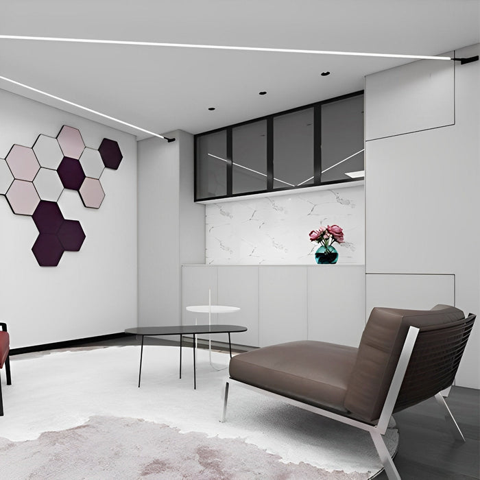 Linear LED Strip Light - Rotatable / Dimmable - Indoor Accent Lighting, Modern Design