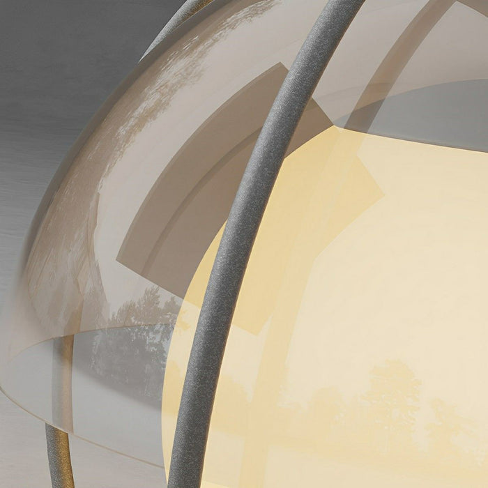 Solar Globe Post Light, Waterproof IP65 LED, Dusk to Dawn, Garden/Yard/Patio Lighting