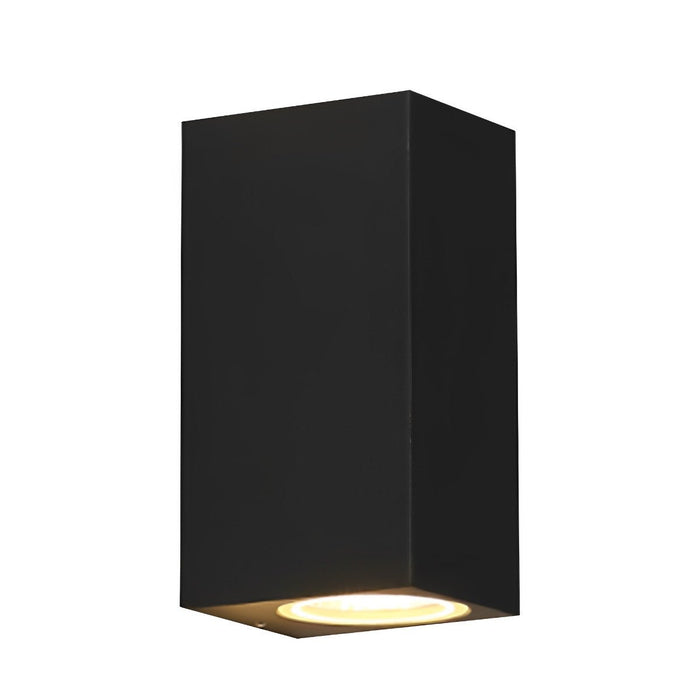 Modern Square Outdoor Waterproof Wall Light Fixture for Villa Courtyard Balcony