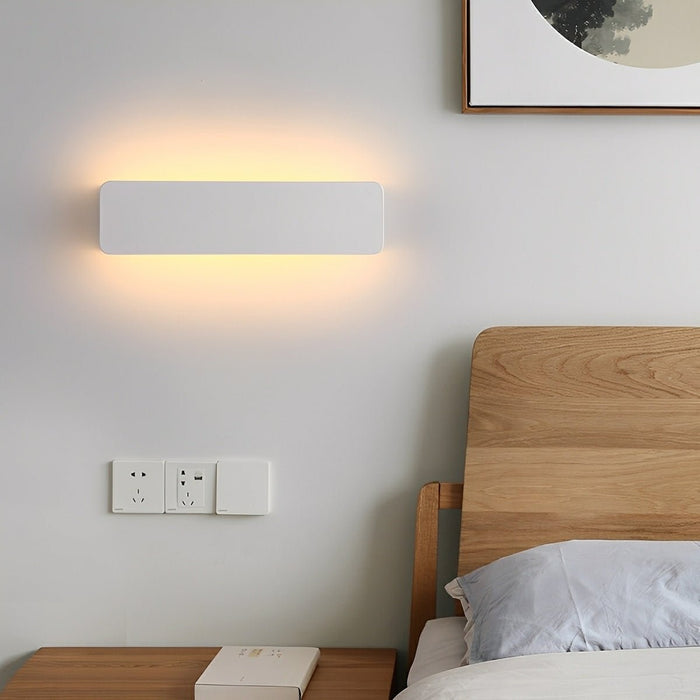 Strip LED Wall Sconce - Modern Up/Down Lighting Fixture - Indoor/Outdoor Accent Light
