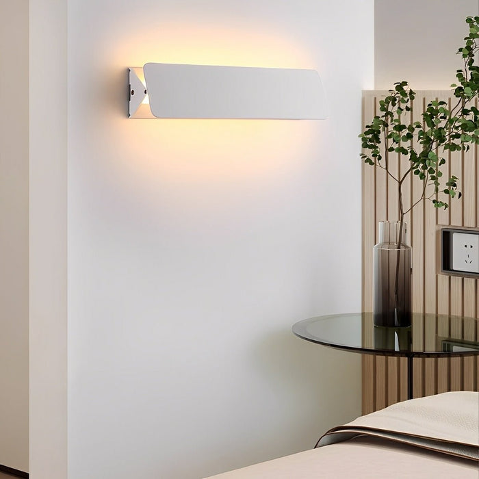 Strip LED Wall Sconce - Modern Up/Down Lighting Fixture - Indoor/Outdoor Accent Light