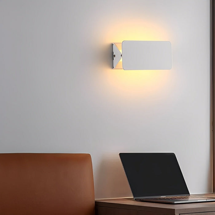 Strip LED Wall Sconce - Modern Up/Down Lighting Fixture - Indoor/Outdoor Accent Light