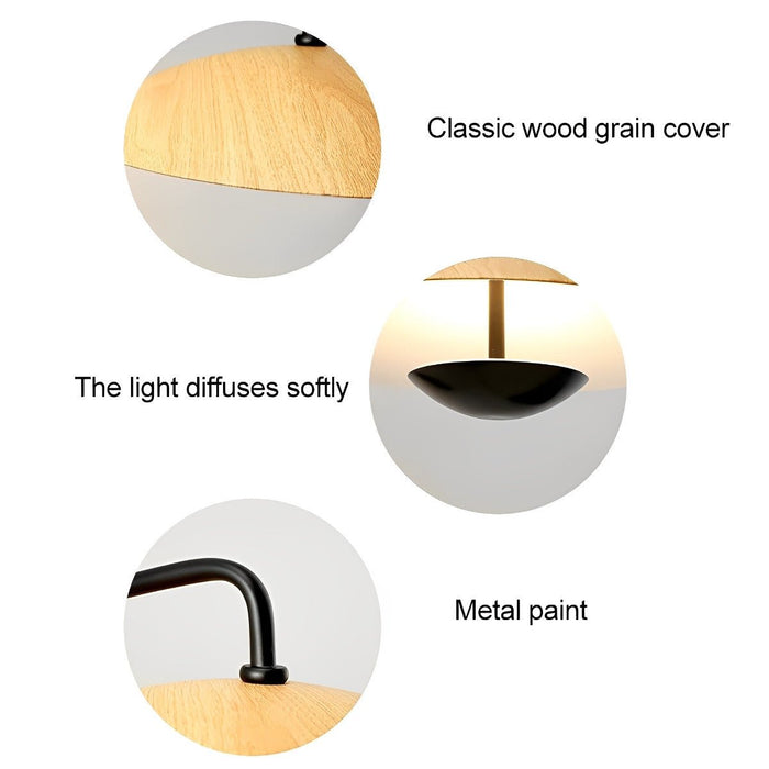 Modern Swing Arm Wall Sconces Lamp - Umbrella Shade / Adjustable Lighting Fixture