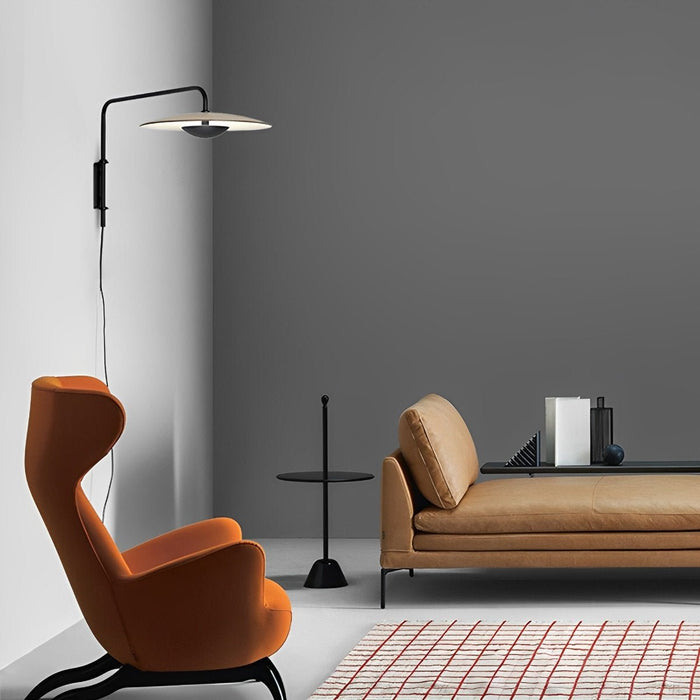 Modern Swing Arm Wall Sconces Lamp - Umbrella Shade / Adjustable Lighting Fixture