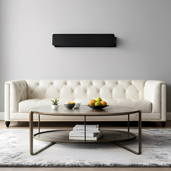 LED Wall Sconce - Modern Touch Strip Up/Down Lighting Fixture for Indoor/Outdoor Use
