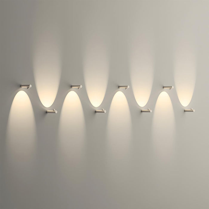 Bamboo Shape Outdoor Porch LED Wall Light - Modern Waterproof Exterior Fixture