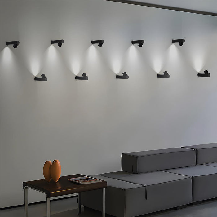 Bamboo Shape Outdoor Porch LED Wall Light - Modern Waterproof Exterior Fixture