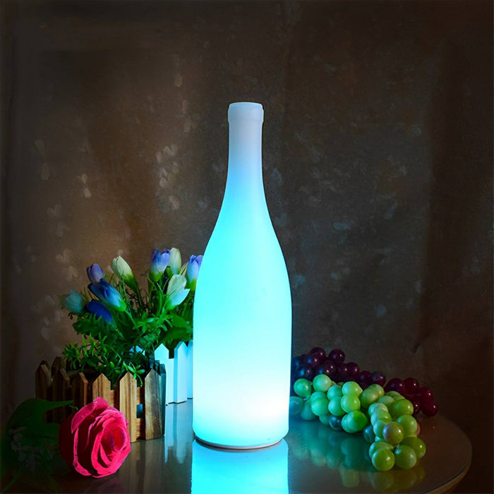 Beer Bottle RGB LED Table Lamp - Modern / Waterproof - Rechargeable Ambiance Lighting