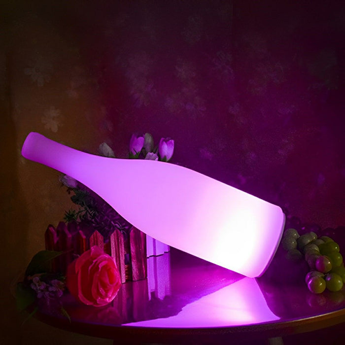 Beer Bottle RGB LED Table Lamp - Modern / Waterproof - Rechargeable Ambiance Lighting
