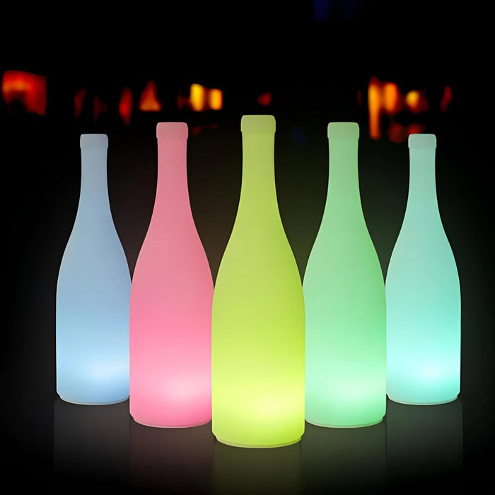 Beer Bottle RGB LED Table Lamp - Modern / Waterproof - Rechargeable Ambiance Lighting
