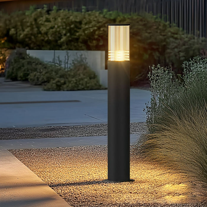 Modern Outdoor Pillar Light, Waterproof IP65, Garden/Lawn/Pathway LED Landscape Lighting