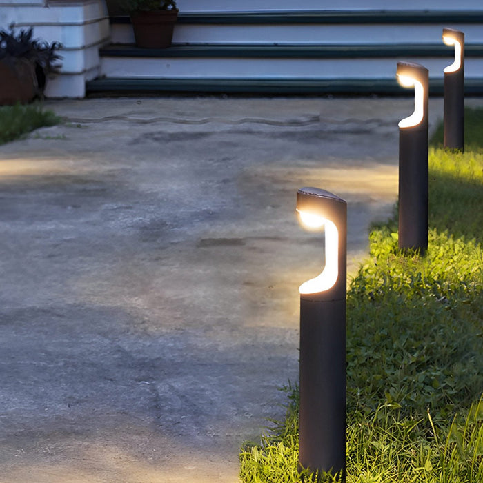 Waterproof LED Path Lights, Modern Geometric Landscape, Outdoor Garden/Yard Illumination