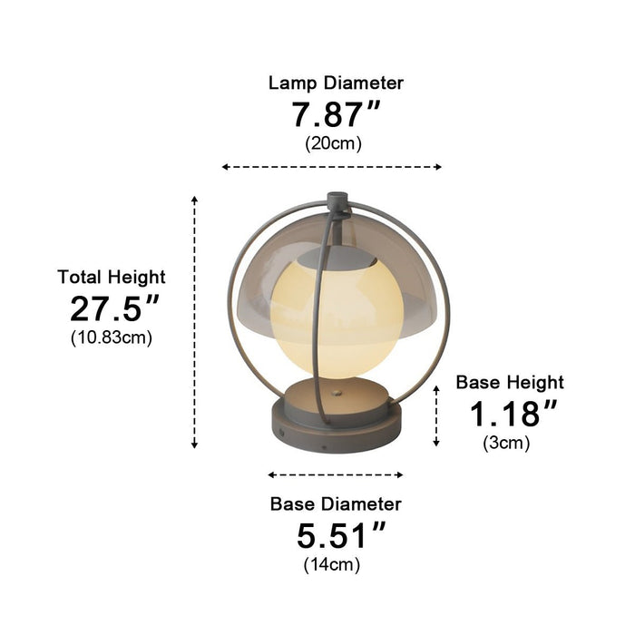 Solar Globe Post Light, Waterproof IP65 LED, Dusk to Dawn, Garden/Yard/Patio Lighting