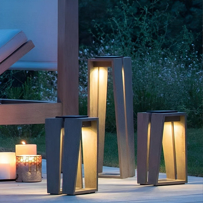 Solar/Hardwired Modern LED Pathway Light, Waterproof Stainless Steel, Minimalist Design for Garden, Yard, Patio