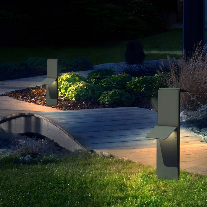 Modern LED Outdoor Pathway Light, Waterproof IP65, Stainless Steel, Warm White 3000K for Garden/Yard/Villa