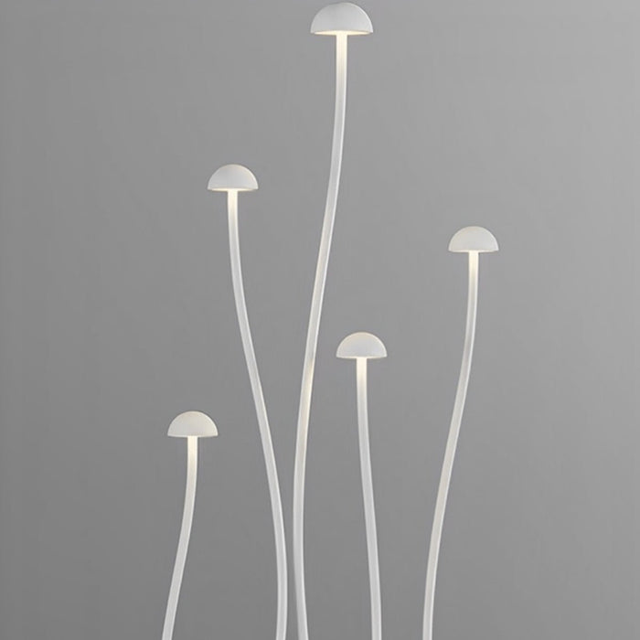 Waterproof LED Mushroom Path Light, Minimalist Stainless Steel for Garden/Patio/Yard, Modern Landscape Illumination