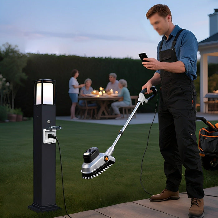 Modern Outdoor Path Light, Waterproof Socket, LED Landscape Lighting for Garden/Yard, Hardwired IP67