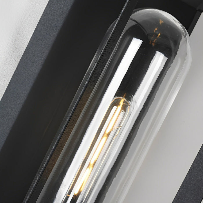 Modern Outdoor Wall Sconce, Waterproof LED Porch Light, IP54 Exterior Lighting for Patio/Yard