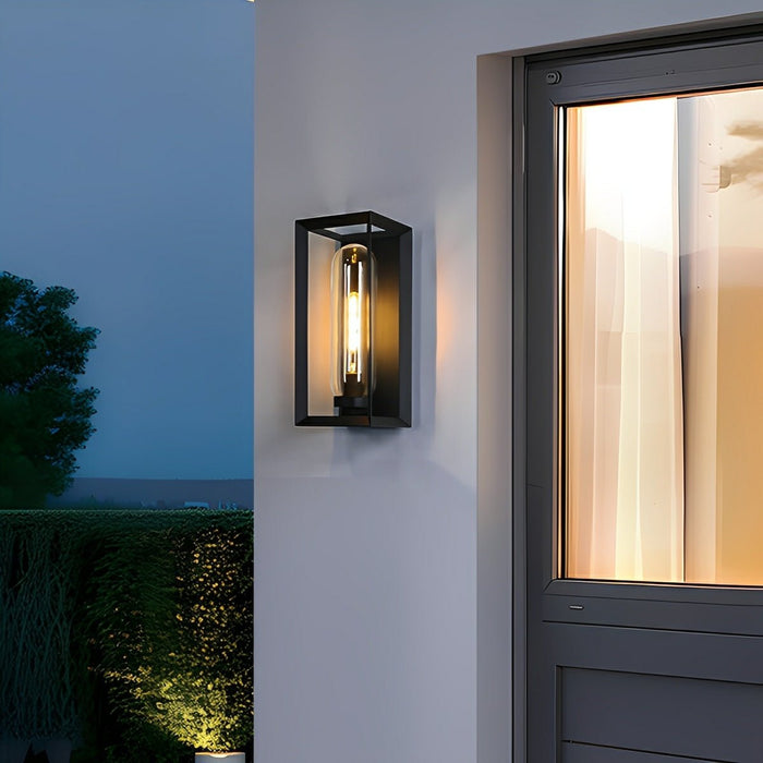 Modern Outdoor Wall Sconce, Waterproof LED Porch Light, IP54 Exterior Lighting for Patio/Yard