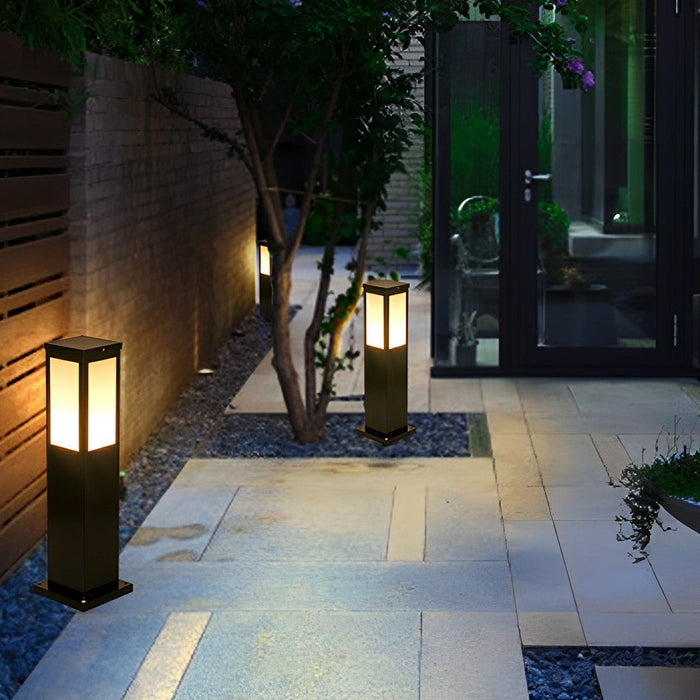 Outdoor LED Path Light, Modern Waterproof IP65, Die-cast Aluminum, Warm White 3000K, Garden/Yard/Pathway