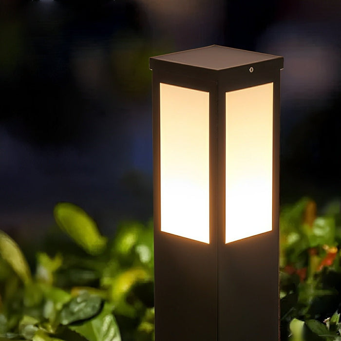 Outdoor LED Path Light, Modern Waterproof IP65, Die-cast Aluminum, Warm White 3000K, Garden/Yard/Pathway