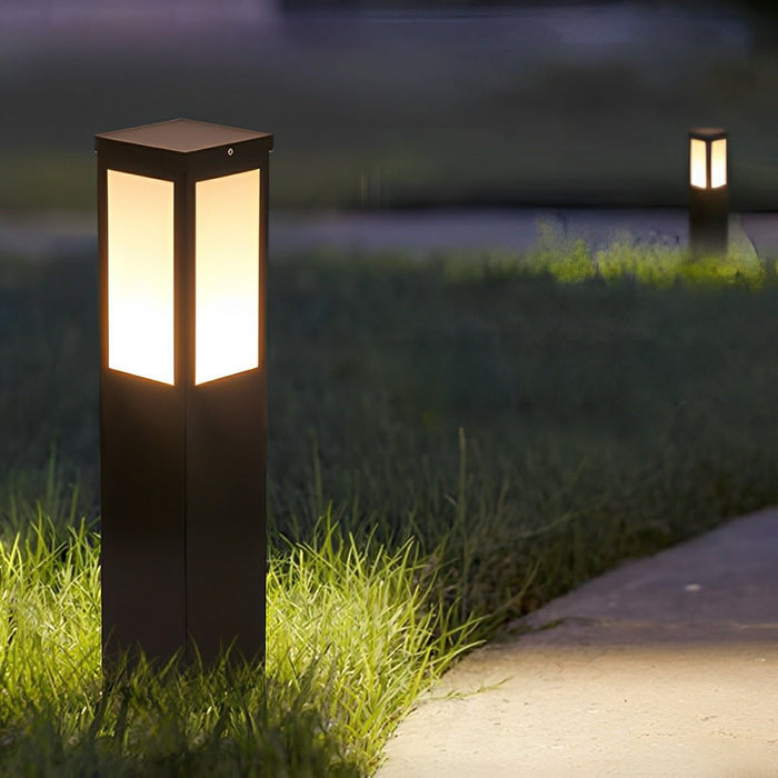 Outdoor LED Path Light, Modern Waterproof IP65, Die-cast Aluminum, Warm White 3000K, Garden/Yard/Pathway