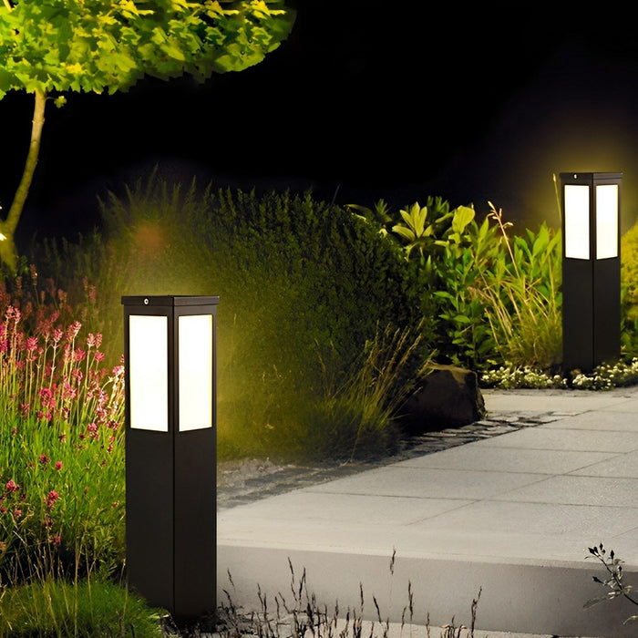 Outdoor LED Path Light, Modern Waterproof IP65, Die-cast Aluminum, Warm White 3000K, Garden/Yard/Pathway